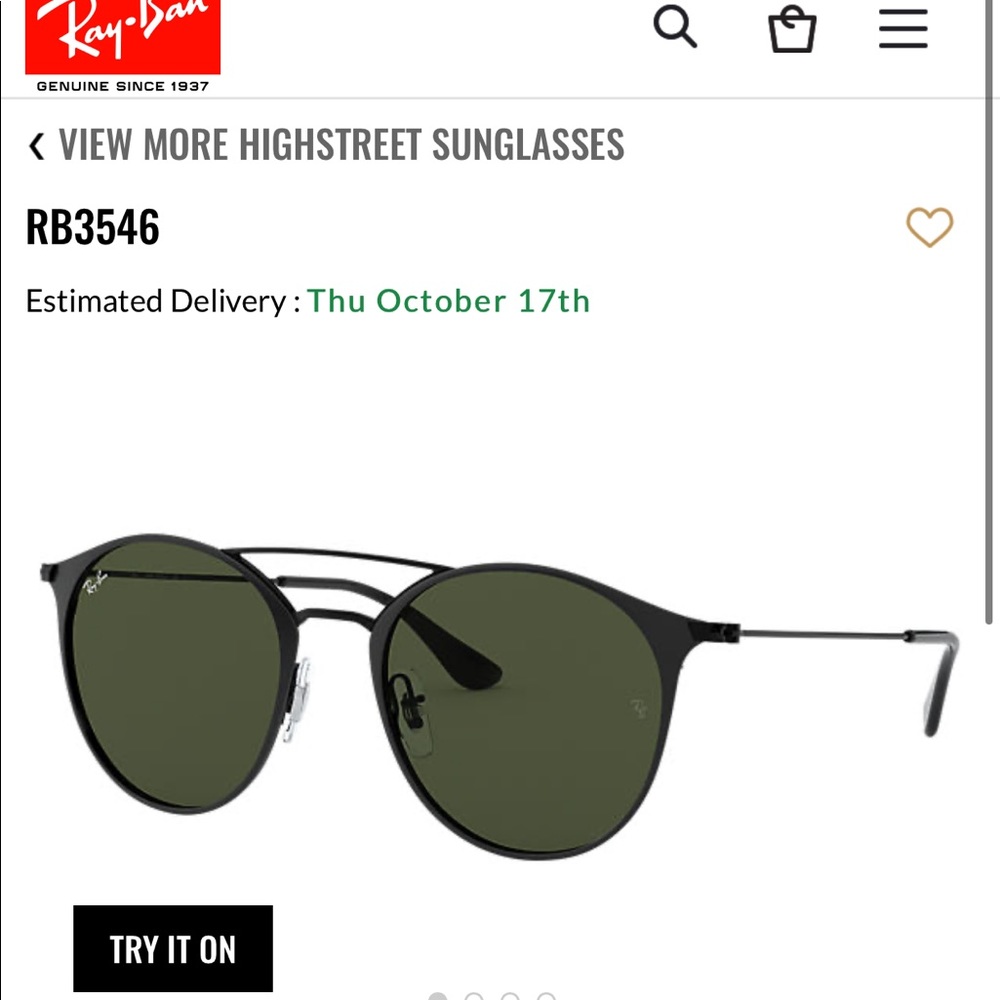 RayBan polarized glasses